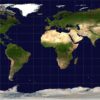 正距円筒図法 - Wikipedia